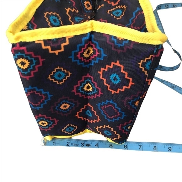 SIETE Lunch Bag O/S Yellow Red Blue Multicolor Unisex Insulated - Picture 5 of 10